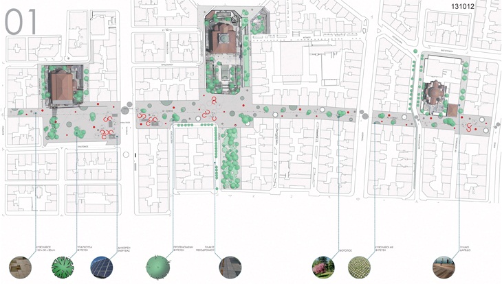 Archisearch AGIAS SOFIAS STREET / THESSALONIKI DESIGN COMPETITION / O3 OPEN GROUP FOR ARCHITECTURE