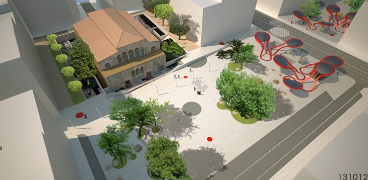 Archisearch AGIAS SOFIAS STREET / THESSALONIKI DESIGN COMPETITION / O3 OPEN GROUP FOR ARCHITECTURE