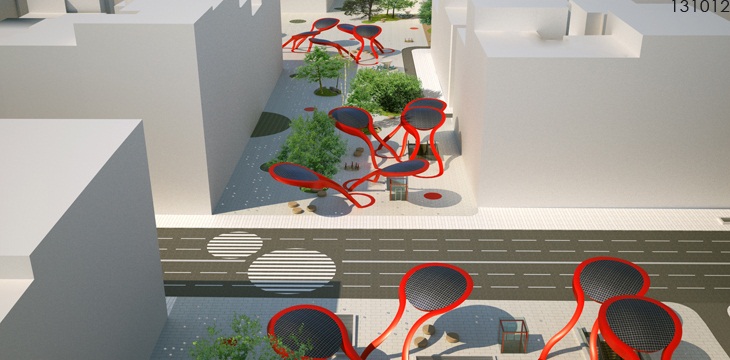 Archisearch AGIAS SOFIAS STREET / THESSALONIKI DESIGN COMPETITION / O3 OPEN GROUP FOR ARCHITECTURE