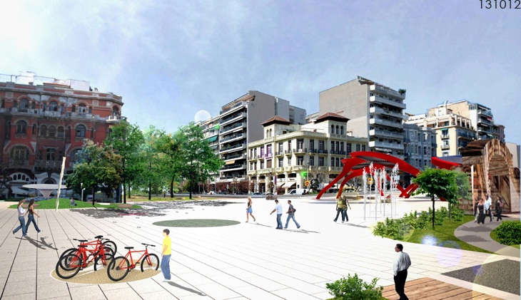 Archisearch AGIAS SOFIAS STREET / THESSALONIKI DESIGN COMPETITION / O3 OPEN GROUP FOR ARCHITECTURE