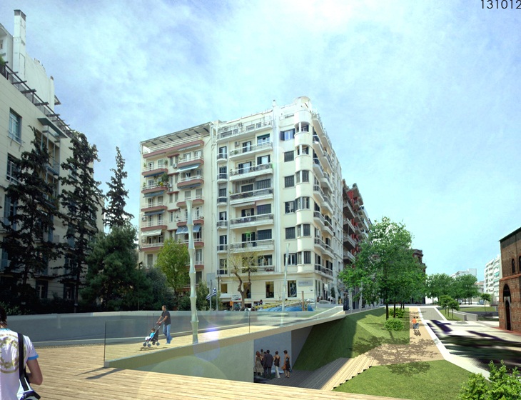 Archisearch AGIAS SOFIAS STREET / THESSALONIKI DESIGN COMPETITION / O3 OPEN GROUP FOR ARCHITECTURE