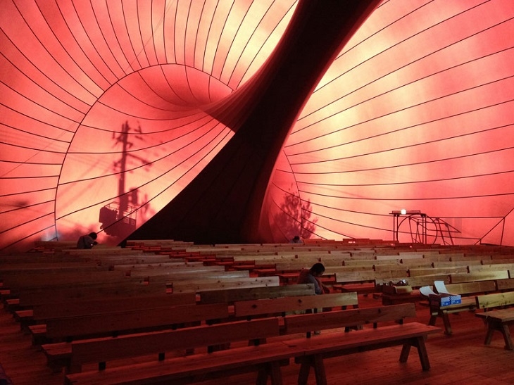 Archisearch -  (c) Anish Kapoor and Lucerna Festival Ark Nova