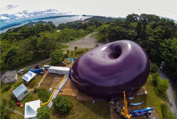 Archisearch ANISH KAPOOR - ARK NOVA FESTIVAL INSTALLATION IN JAPAN