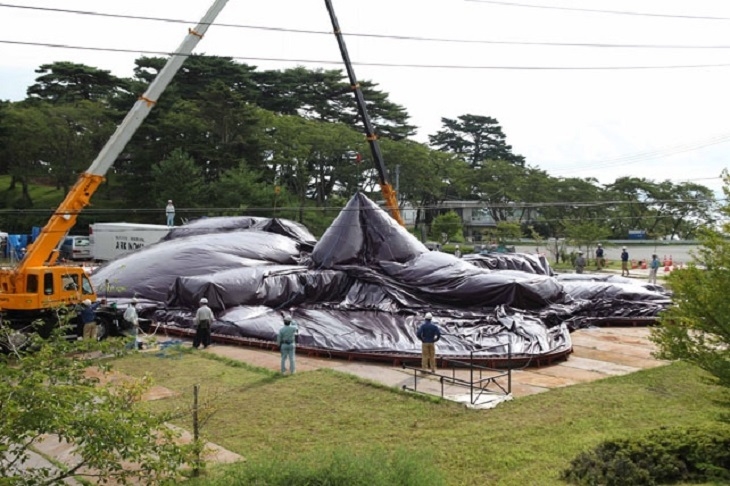 Archisearch ANISH KAPOOR - ARK NOVA FESTIVAL INSTALLATION IN JAPAN