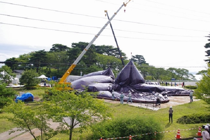 Archisearch ANISH KAPOOR - ARK NOVA FESTIVAL INSTALLATION IN JAPAN