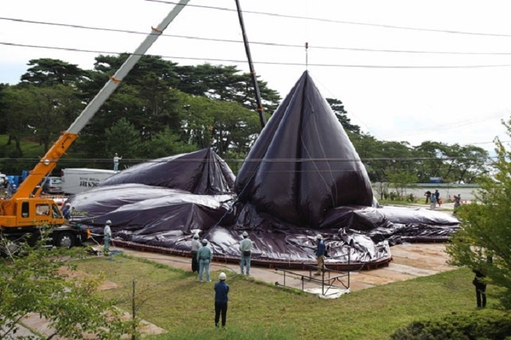 Archisearch ANISH KAPOOR - ARK NOVA FESTIVAL INSTALLATION IN JAPAN