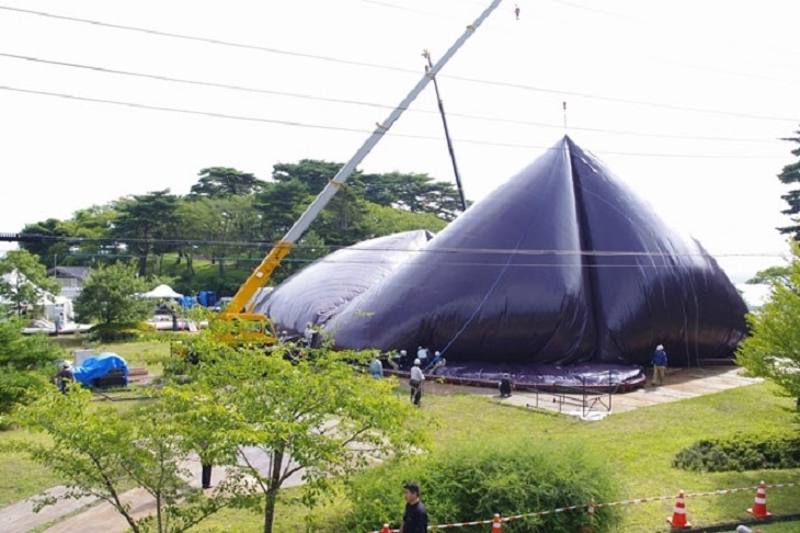 Archisearch ANISH KAPOOR - ARK NOVA FESTIVAL INSTALLATION IN JAPAN