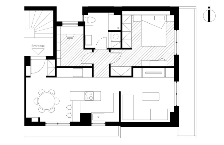 Archisearch - Apartment in Chios / Plan / Lefteris Martakis