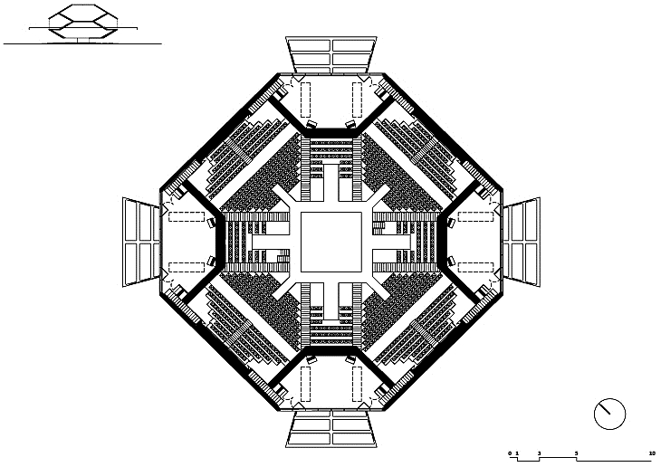 Archisearch AMPHITHEKE, a landmark for the Athenian waterfront, by Aristotheke Eutectonics