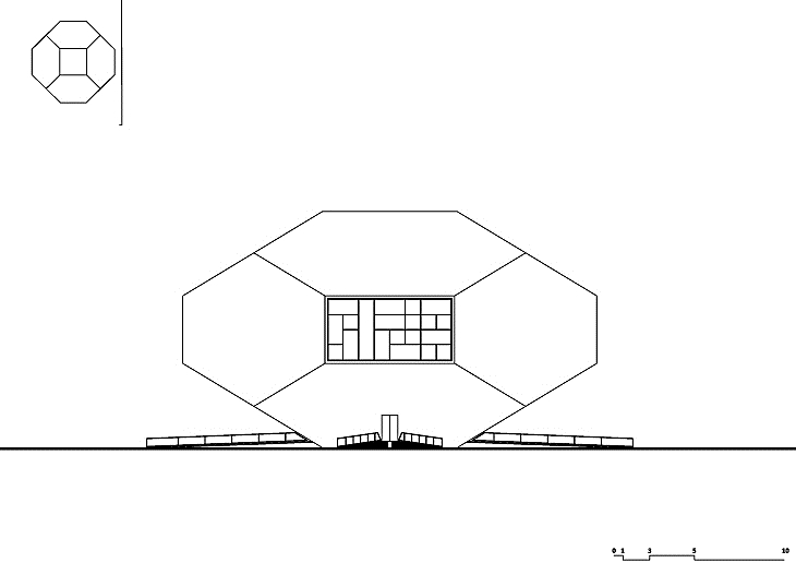 Archisearch - Ampitheke Main Elevation, Aristotheke Eutectonics