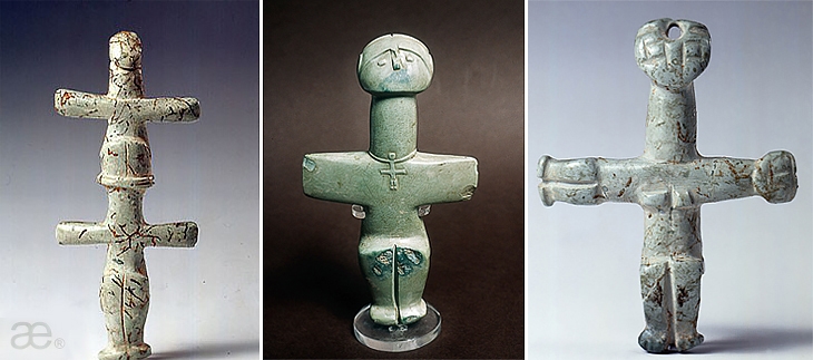 Archisearch - Ste[e]leteca by Aristotheke Eutectonics [Æ], Marble figures (3900–2500Cycladic)