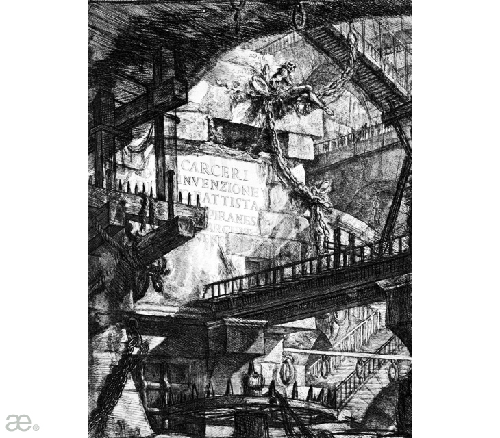 Archisearch - Tyrsethecal Residential Duplex, REFERENCE: Title Plate, Giovanni Battista Piranesi (1761)