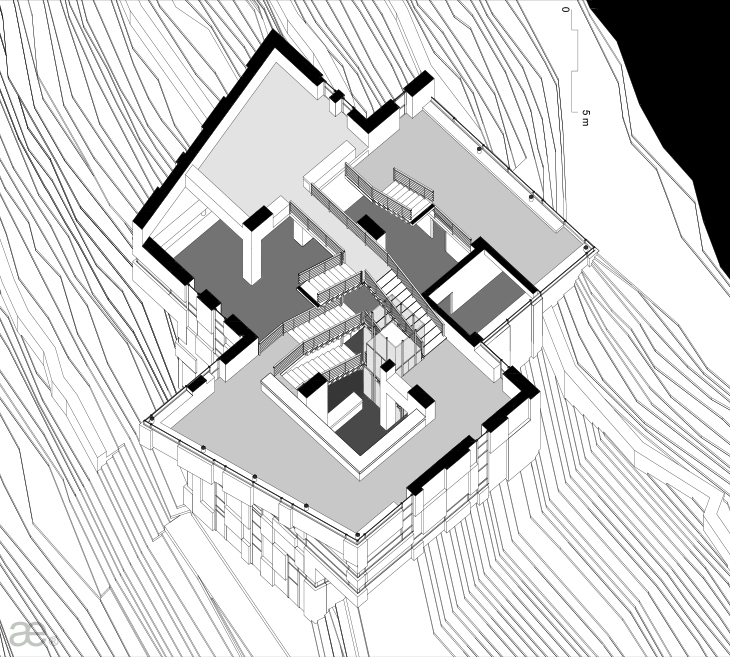 Archisearch - Tyrsethecal Residential Duplex, Aristotheke Eutectonics