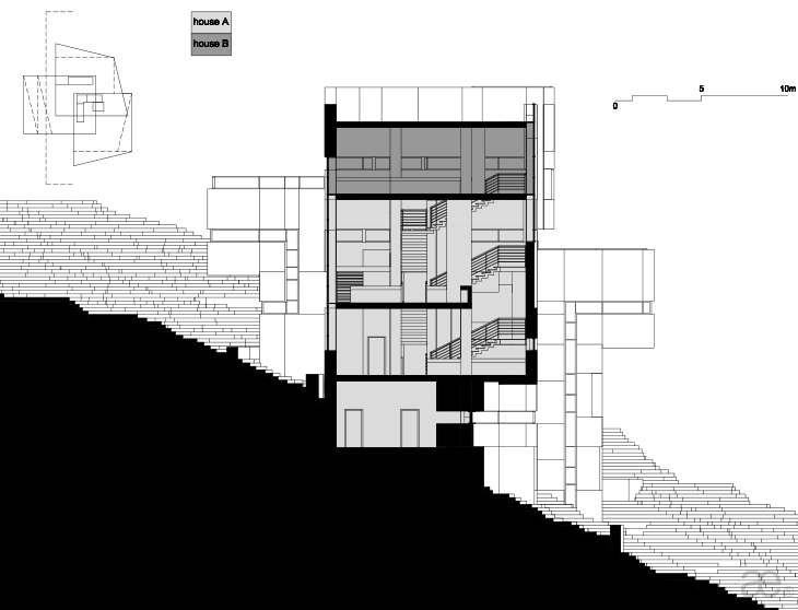 Archisearch - Tyrsethecal Residential Duplex, Aristotheke Eutectonics