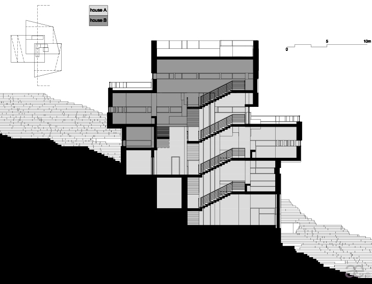 Archisearch - Tyrsethecal Residential Duplex, Aristotheke Eutectonics