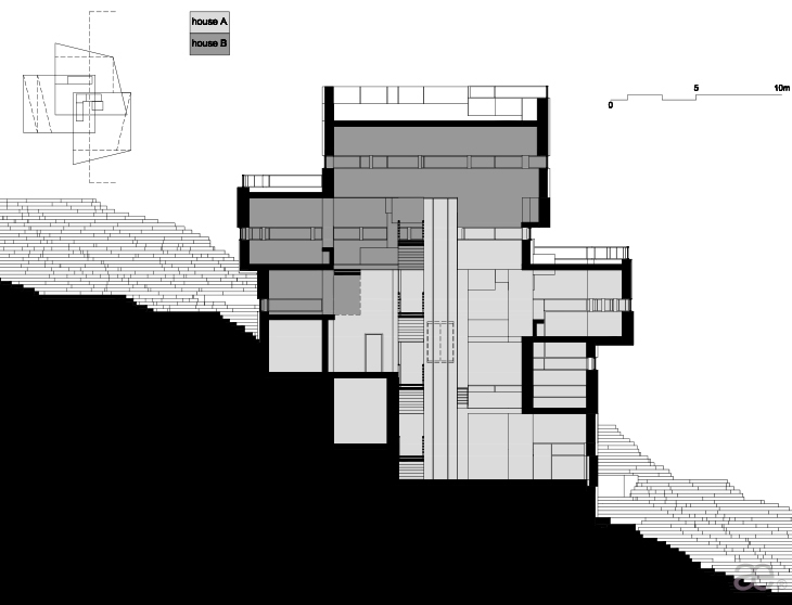 Archisearch - Tyrsethecal Residential Duplex, Aristotheke Eutectonics