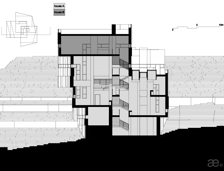 Archisearch - Tyrsethecal Residential Duplex, Aristotheke Eutectonics