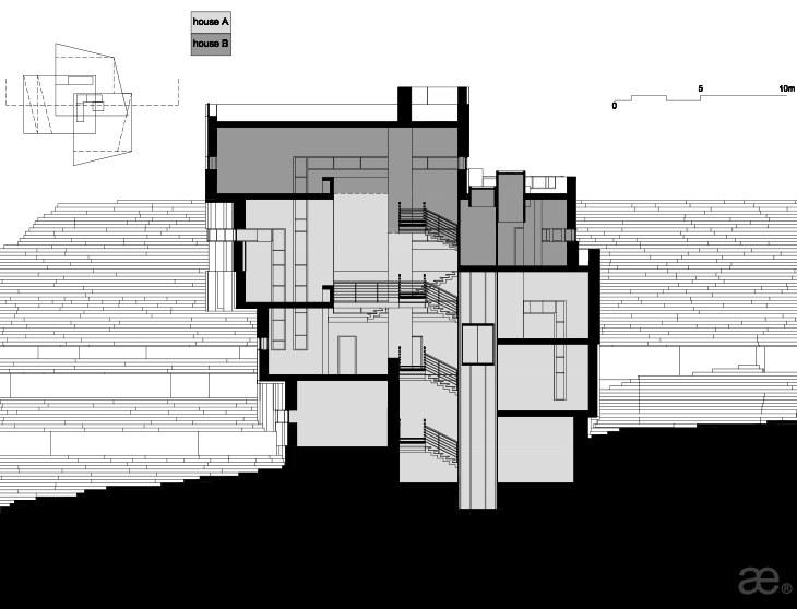 Archisearch - Tyrsethecal Residential Duplex, Aristotheke Eutectonics