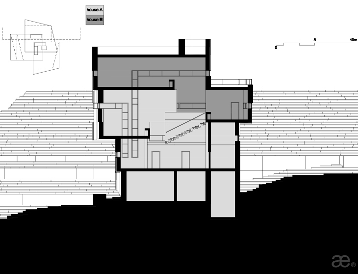 Archisearch - Tyrsethecal Residential Duplex, Aristotheke Eutectonics