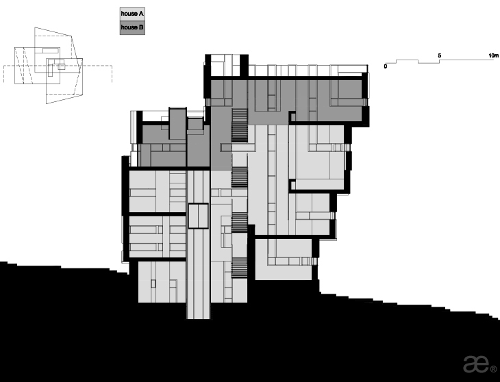 Archisearch - Tyrsethecal Residential Duplex, Aristotheke Eutectonics