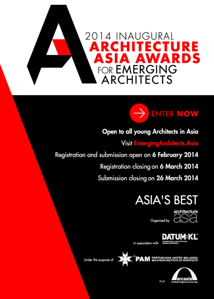 Archisearch ARCHITECTURE ASIA AWARDS FOR EMERGING ARCHITECTS