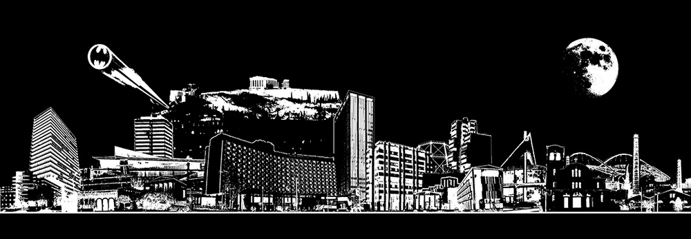 Archisearch - Από την Gotham City στην Athens City, η Αθήνα μέσα από τα κόμιξ της  