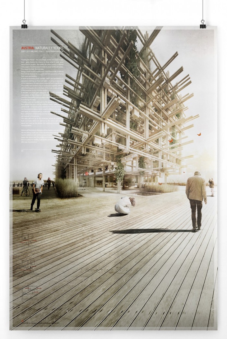Archisearch PENDA PROPOSAL FOR THE AUSTRIAN EXPO PAVILION IN MILAN 2015