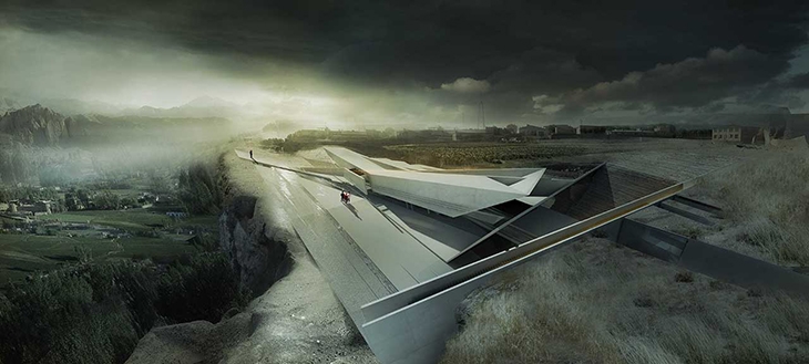 Archisearch - BAMIYAN CULTURAL CENTRE, COMPETITION PROPOSAL / F. ZAPANIOTIS, S. PAPANAGIOTOU, K. MICHAILIDIS