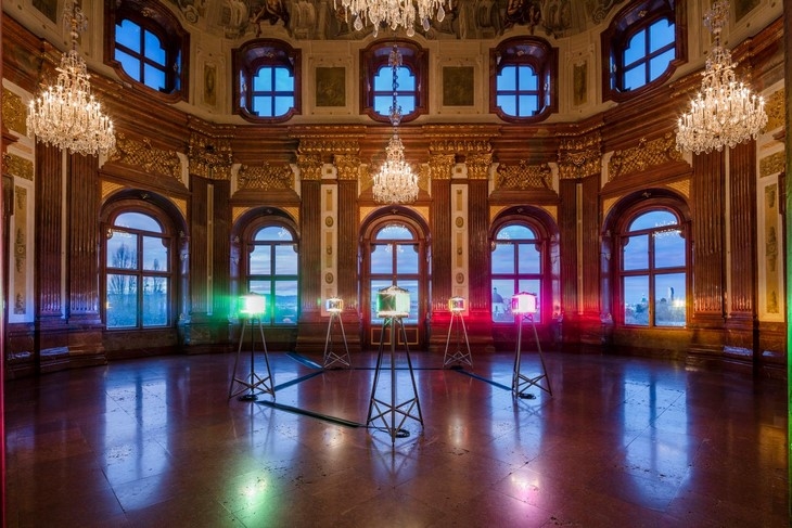 Archisearch BAROQUE BAROQUE: OLAFUR ELIASSON ARTWORKS EXHIBITED IN THE WINTER PALACE OF VIENNA