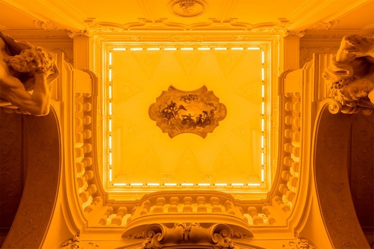Archisearch - Yellow corridor, 1997 / The Winter Palace of Prince Eugene of Savoy, Vienna 2015 / Photo: Anders Sune Berg