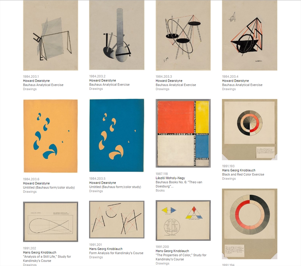 Archisearch HARVARD UNVEILS AN ONLINE COLLECTION OF 32.000 BAUHAUS ARTWORKS