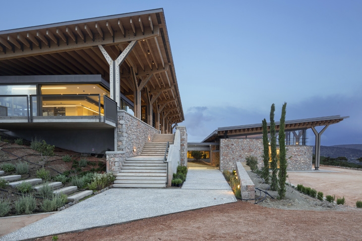 Archisearch - Eastern view of the two wings of the museum (c) PIOP / N. Daniilidis