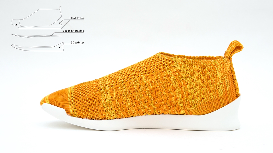 Archisearch BIO-KNIT 3D PRINTED TRAINERS BY AMMO LIAO