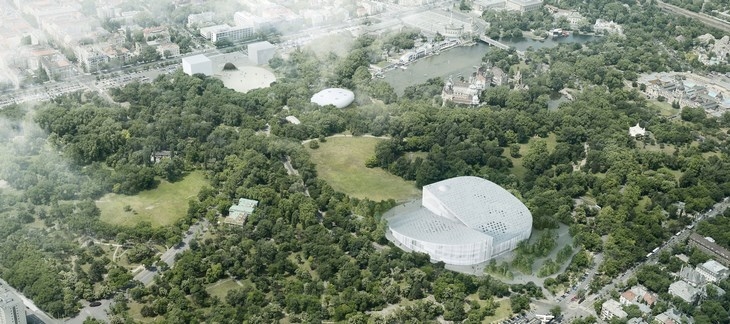 Archisearch - THE NEW NATIONAL GALLERY AND LUDWIG MUSEUM, LIGET BUDAPEST / HENNING LARSEN ARCHITECTS