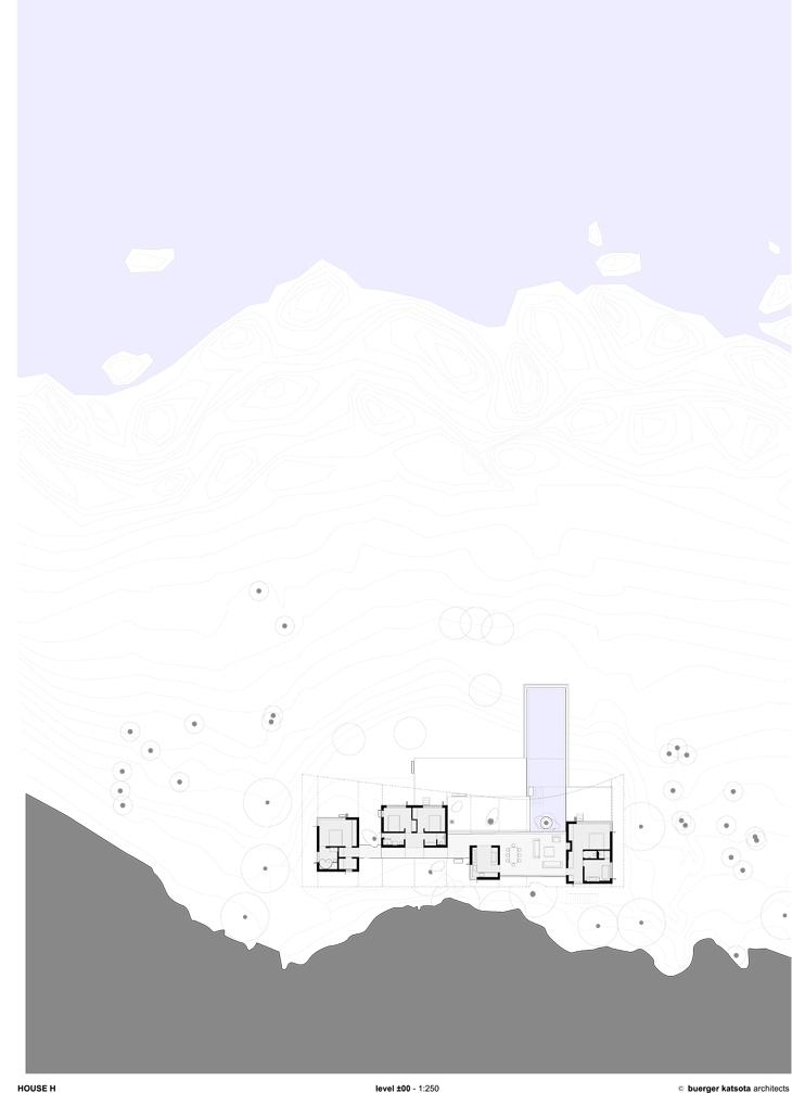 Archisearch - buerger katsota architects - house H -  plan 00