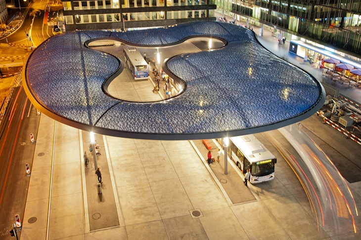 Archisearch BUS TERMINAL AND TRAIN STATION SQARE BY VEHOVAR & JAUSLIN ARCHITECTS