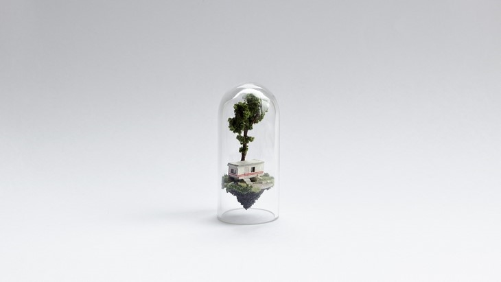 Archisearch AMAZING TINY WORLDS HOUSED IN TEST TUBES / BYROSA