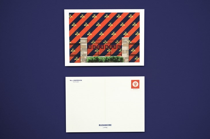 Archisearch - ``Rushmore`` / Wes Anderson Postcards / Mark Dingo Francisco