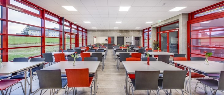 Archisearch A NEW CANTEEN FOR A SCHOOL CAMPUS IN NEUNBURG, GERMANY / STEIDL ARCHITECTS