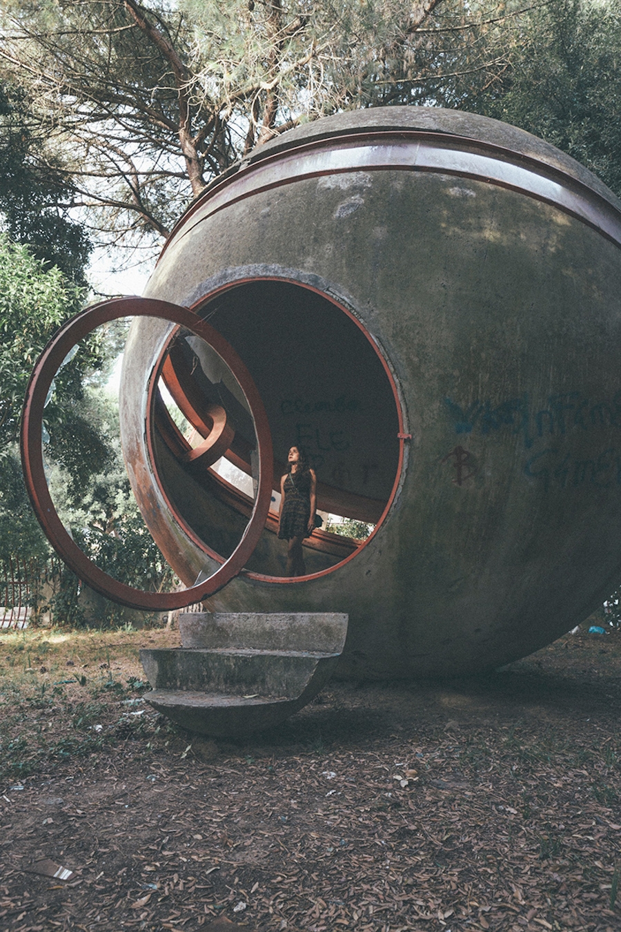 Archisearch THE ABANDONDED RUINS OF BRUTALISM: CASA SPERIMENTALE, ITALY