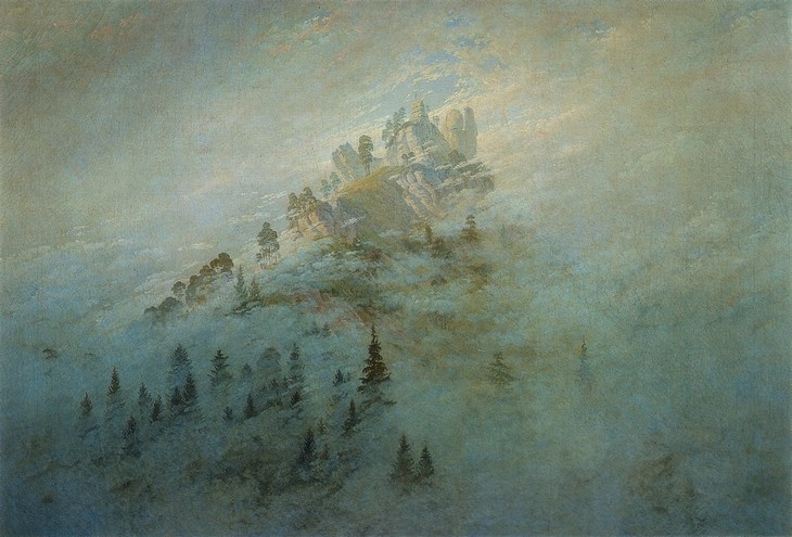 Archisearch - Caspar David Friedrich / Morgennebel im Gebirge, 1808