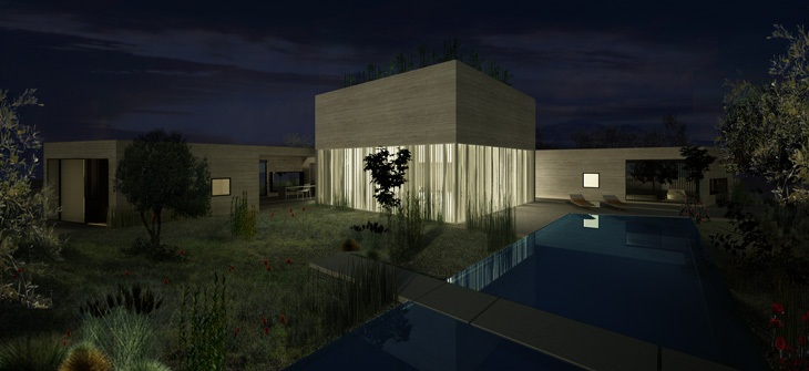 Archisearch - Chalkida Summerhouse; 2009- to date, preliminary design.