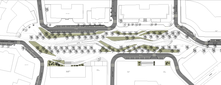 Archisearch - 3rd Prize in the Panhellenic Architectural Ideas Competition for the Reconstruction of the Charitou Sq. in Rhodes / E. Emmanoulopoulou, G. Fragkakis, L. Lyrou, P. Chondros