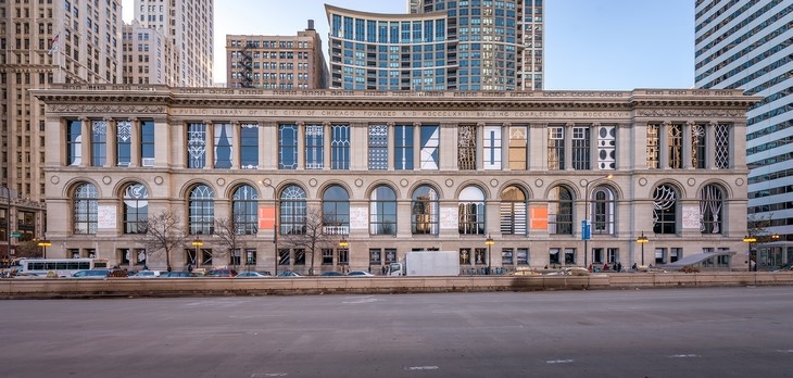 Archisearch - Exterior view of Chicago Cultural Center (c) Pygmalion Karatzas