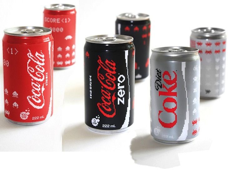Archisearch - COCA COLA CANS / SPACE INVADERS CONCEPT