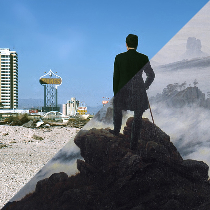 Archisearch - DAVIDE TRABUCCO CREATES INSPIRING MASHUPS WITH CELEBRATED WORKS OF ART