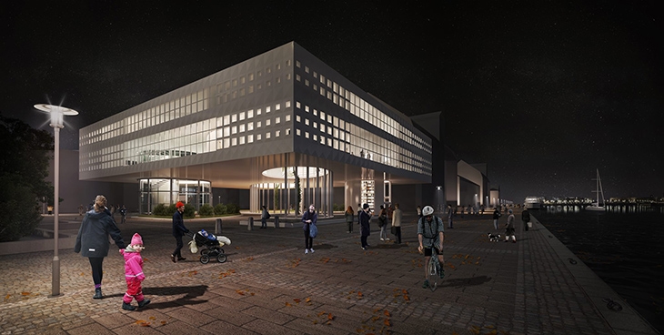 Archisearch A NEW LIBRARY FOR COPENHAGEN / P. KALLITSI, I. MEGKOS, A. TSOUKAS