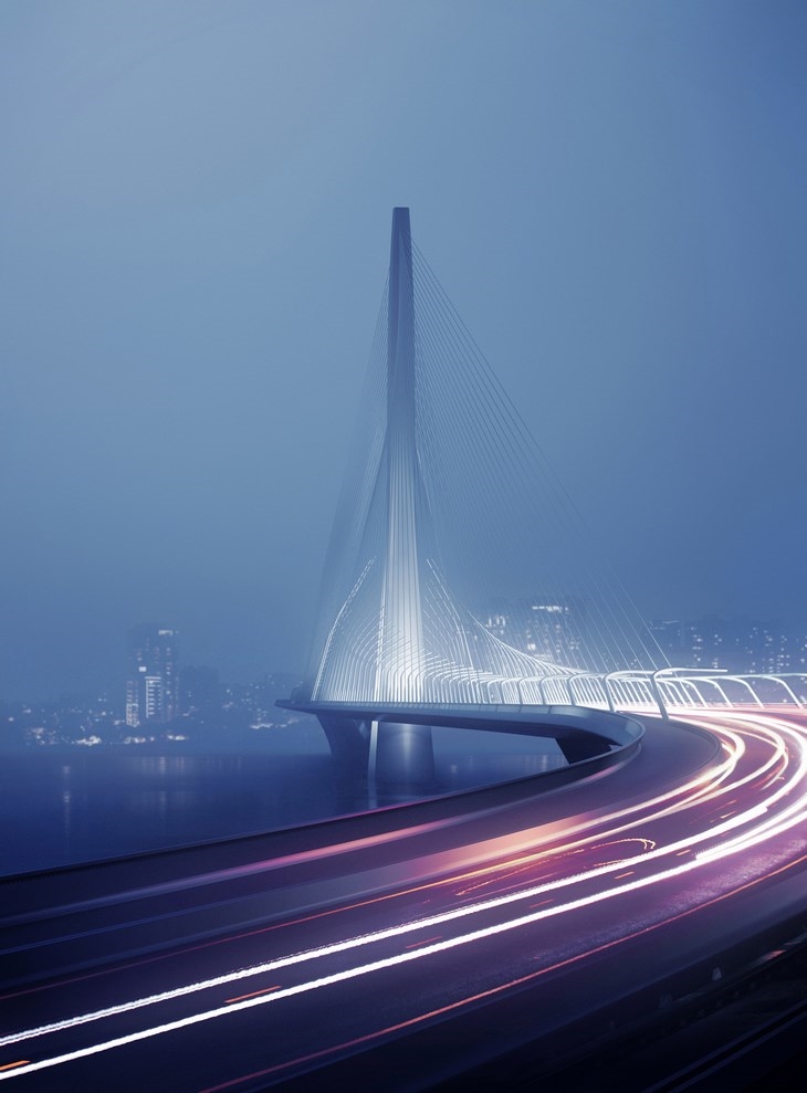 Archisearch - Danjiang Bridge in Taipei / Zaha Hadid Architects / MIR