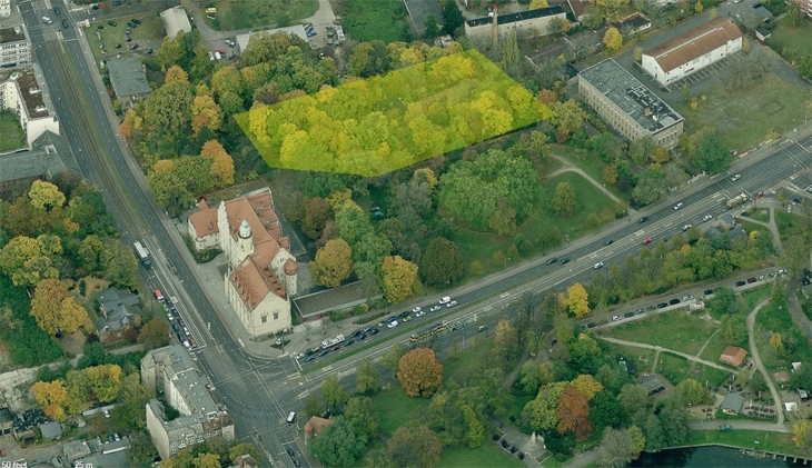 Archisearch - Aerial view of the competition site