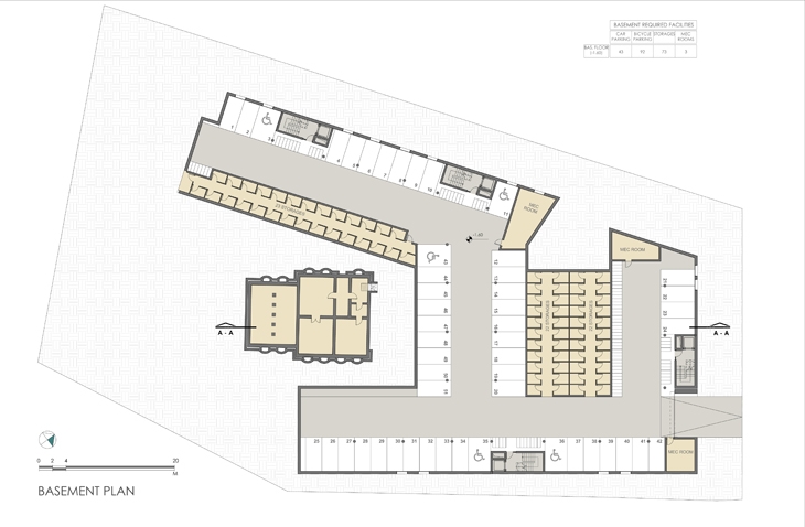 Archisearch - Basement plan